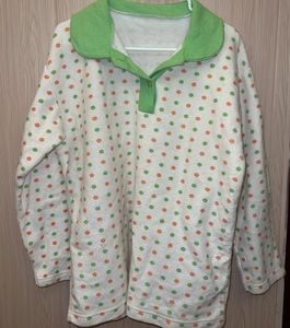 Cozy Polka Dot Tunic Top