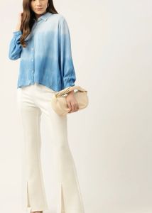 Stylish Blue Ombre Shirt