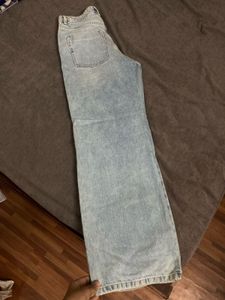 ZARA Light Wash Wide Leg Jeans