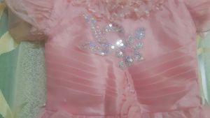 Pink Tiered Party Dress