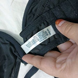 🪔 Elegant Black Sheer Detail Bra
