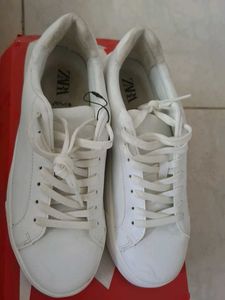 Zara White Sneakers