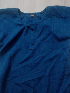 Blue Striped kurti top