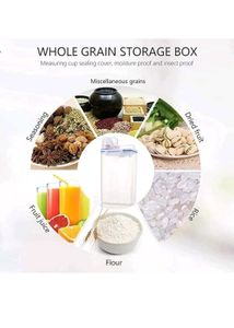 Plastic Grocery Container(Pack Of 2)