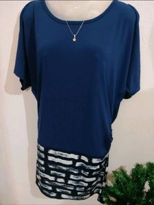 Item-KBG123/Preloved/MADE IN KOREA/XL/OFF SHOULDER STYLISH TEE