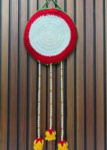 Handmade Crochet Swastik Toran