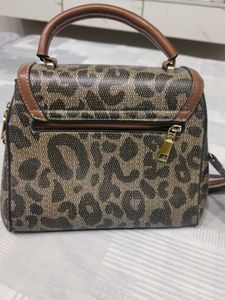 Leopard Print Handbag