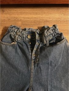 ZARA Paperbag High Waist Jeans