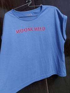 Powder Blue Tshirt For Women