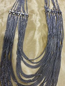 Layered Chain Statement Necklace