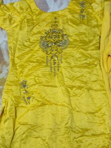 Yellow Salwar Suit