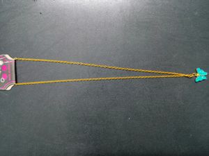 Fancy Golden Evil-eye And Butterfly Neck piece