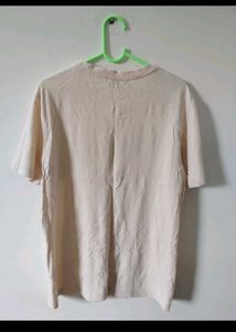Cream Graphic T-Shirt