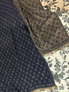 Louis Vuitton denim effect Monogram Scarf