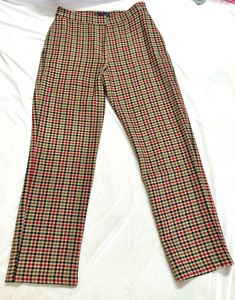 M&S Plaid Winter Trouser
