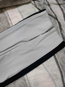 new Light Grey Pants with Black Side Stripe