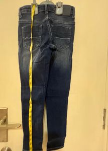 M&amp;H Light Washed Denim For 8-9yrs Skinny Fit