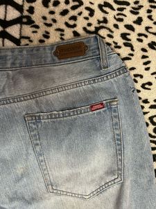 Madame Ripped Graphic Print Jeans