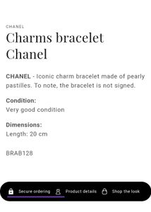 Chanel No.5 Charm Bracelet