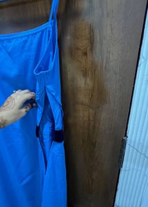 Blue designer Dress