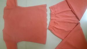 Coral Top &amp; Palazzo Set