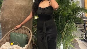 NEWME Black Bodycon Dress