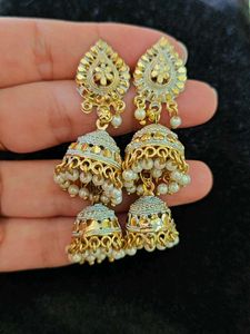 Jhumki Style Earrings