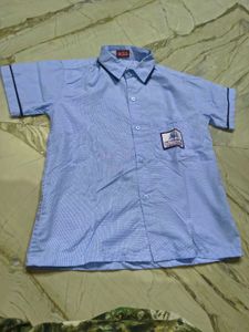 Boy's Light Blue School Shirt new not used once