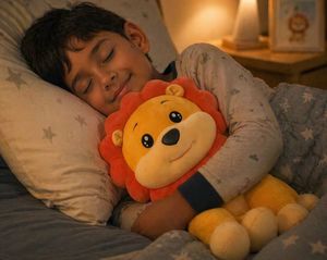 Cute Lion Plush Toy with Adoption Certificate
