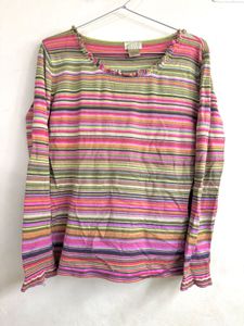 Striped Long Sleeve Top