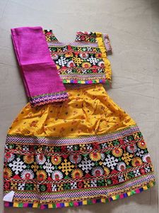 Vibrant Embroidered Lehenga Choli Set