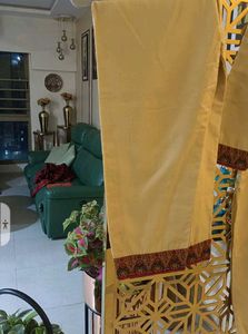 Elegant Beige Embroidered Kurta