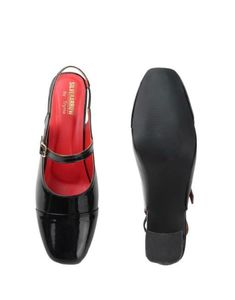 Black Block Heel Pumps
