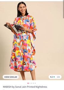 New Print Kaftan Pocket Dress (buy1get1)