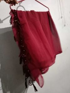 Meroon Dupatta