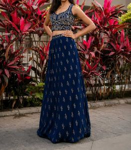 Dola silk Handwork Lehenga Set