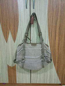 Stylish Grey Hobo Bag