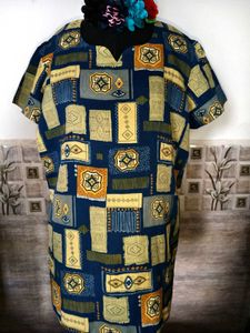🔥MEGA SALE OFFER 🔥 Patchwork Print Tunic Top