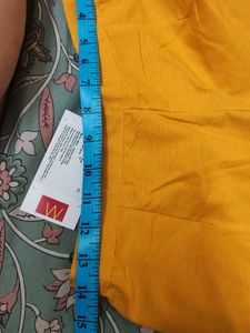 W Brand Mustard Yellow Palazzo Pants