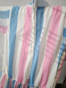 Striped Midi Dress