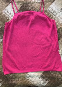 Vibrant Pink Spaghetti Strap Top