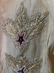 Anarkali Style Kurta With Inner And Embroidery