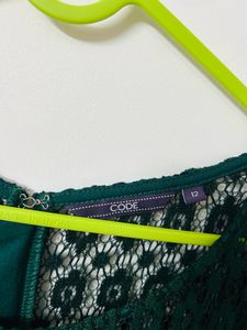 Green Lace Dress