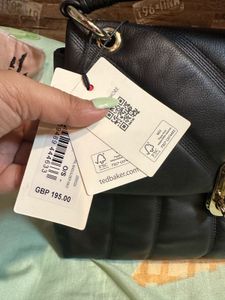 Authentic Ted Baker Ayahlin Leather Puffer Bag