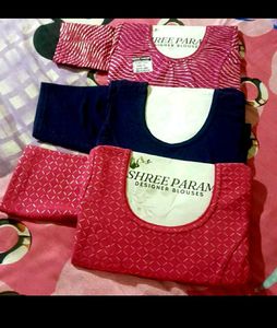 3 Designer Blouses kerwa chuth special offer 🥳🥳