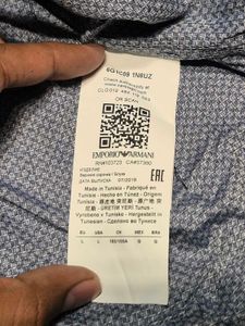 Authentic Certilogo Verified Emporio Armani Slim