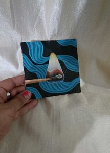 Burning Match Canvas Art