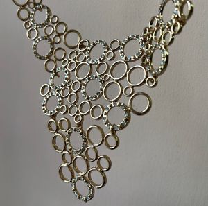 Cascading Rings Necklace