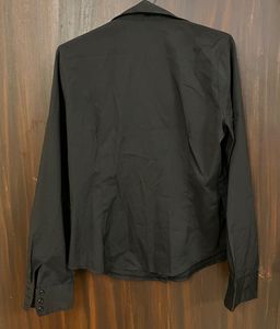 Classic Black Button-Up Shirt