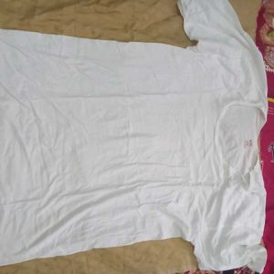 Men's White Arms Inner Vest
